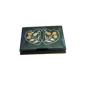 Vintage lacquer Reuge Music- jewelry box- Amazing Grace